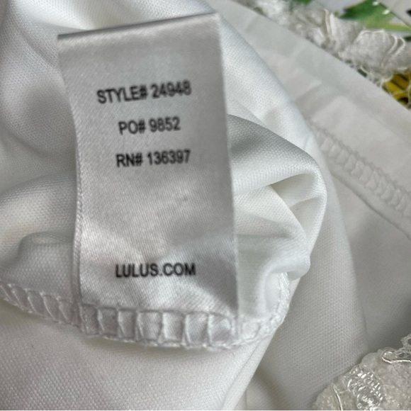 Lulus white dress - Picture 7 of 7